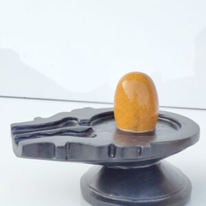 yellow narmadeshwar shivling