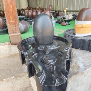 black narmadeshwar shivling black jaladhari for temple mahakal shivling